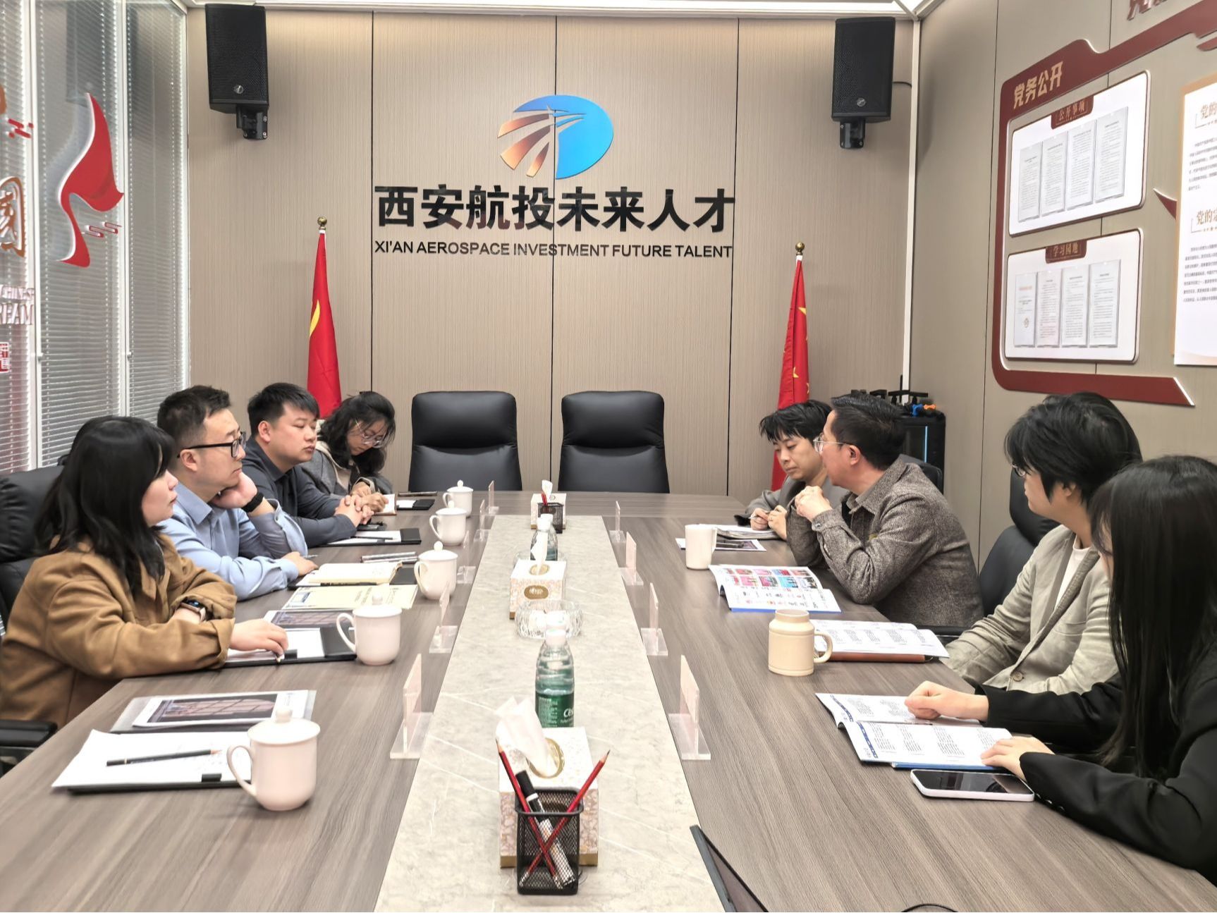 访企拓岗聚合力 产教融合促就业——beat365正版唯一官网赴西安开展校企对接专项行动