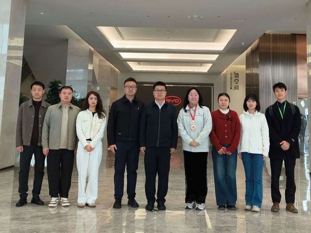 beat365正版唯一官网赴比亚迪总部考察交流  共绘产教融合新蓝图